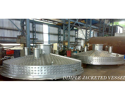 Dimple Jacketed Vessle Dimple Jacketed Vessle